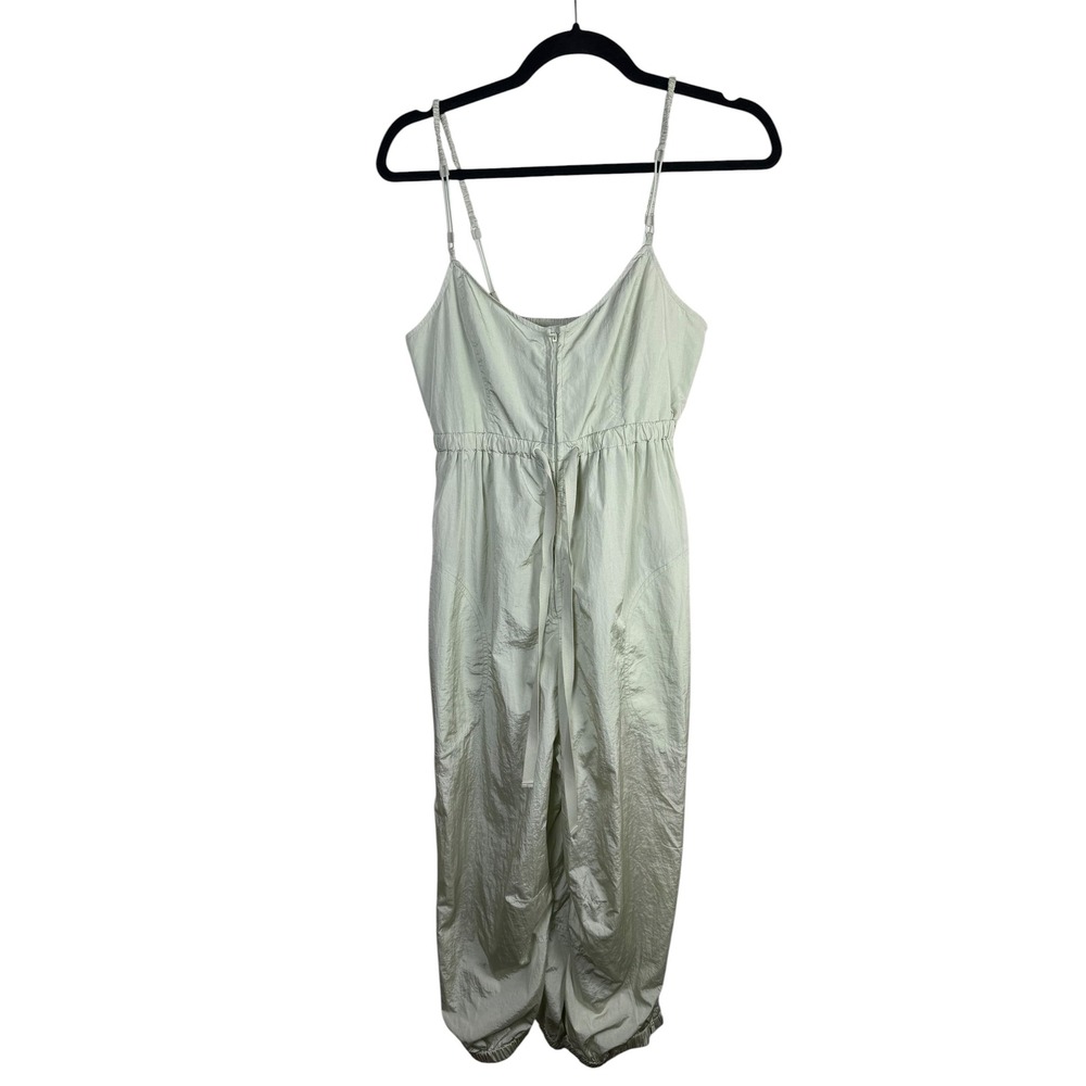 Free People Movement Down to Earth Jumpsuit in Summer Mist Pale Green Size Small